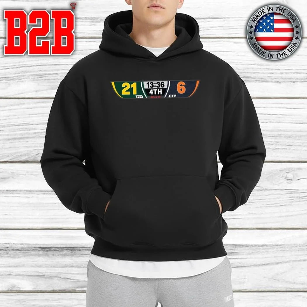 GB Packers x Bears 4th and 26 Shirt Unisex
