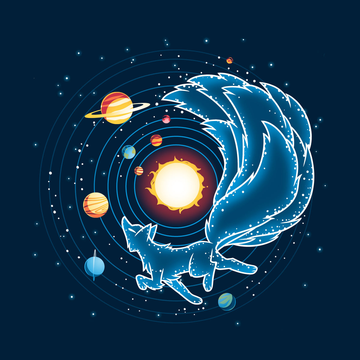Kitsune Constellation Unisex