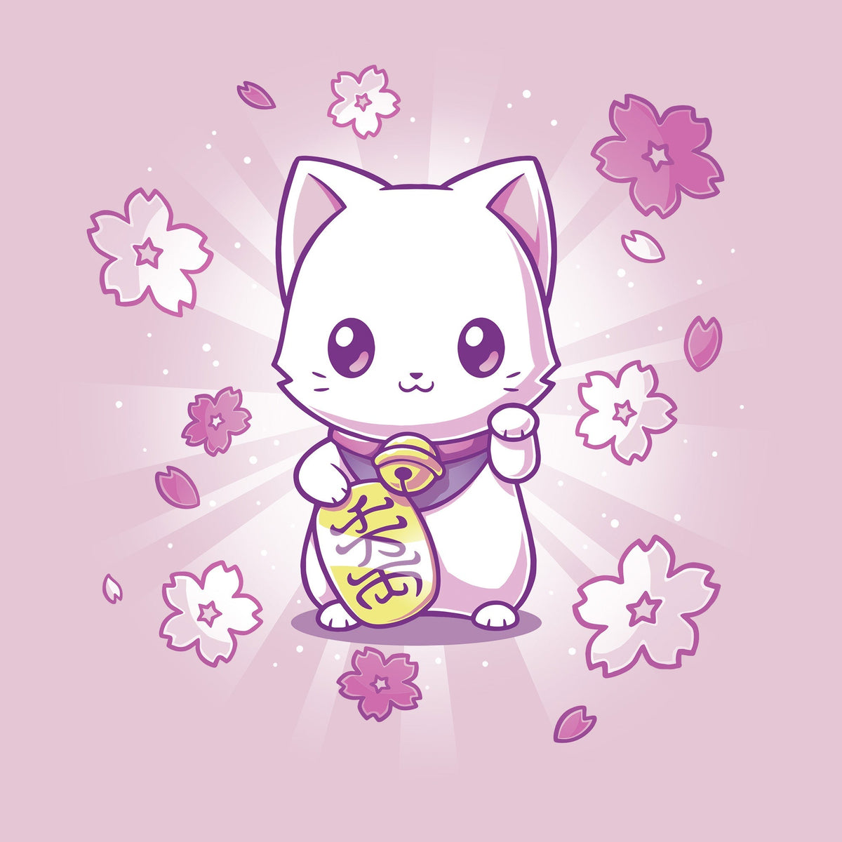 Lucky Sakura Kitty Unisex