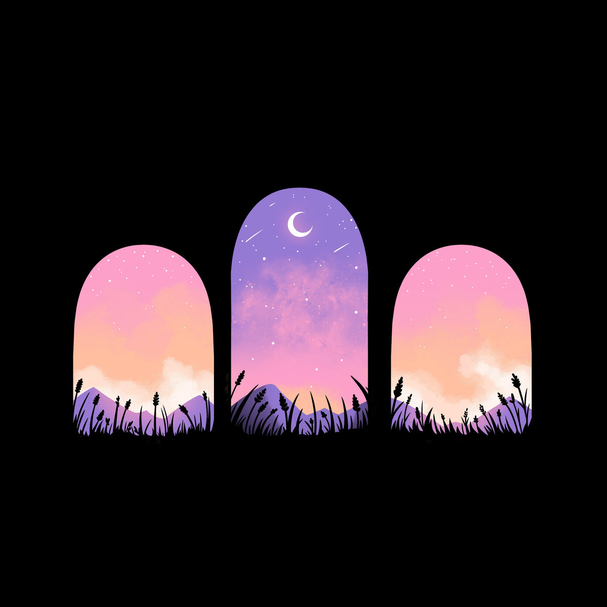 Mystic Triptych Unisex