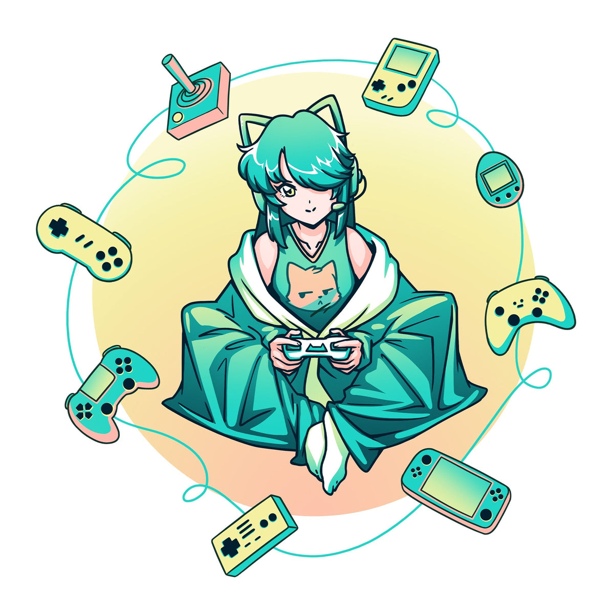 Cozy Gamer Girl Unisex