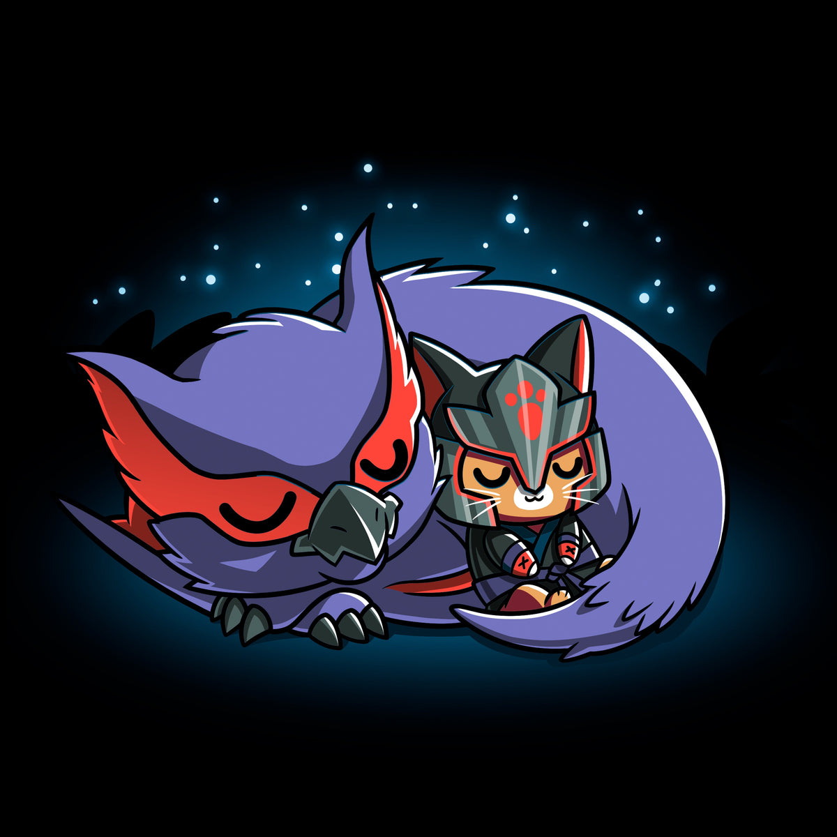 Nargacuga & Palico Snuggles Unisex