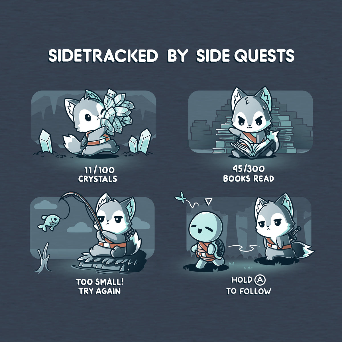 Sidetracked by Side Quests Unisex