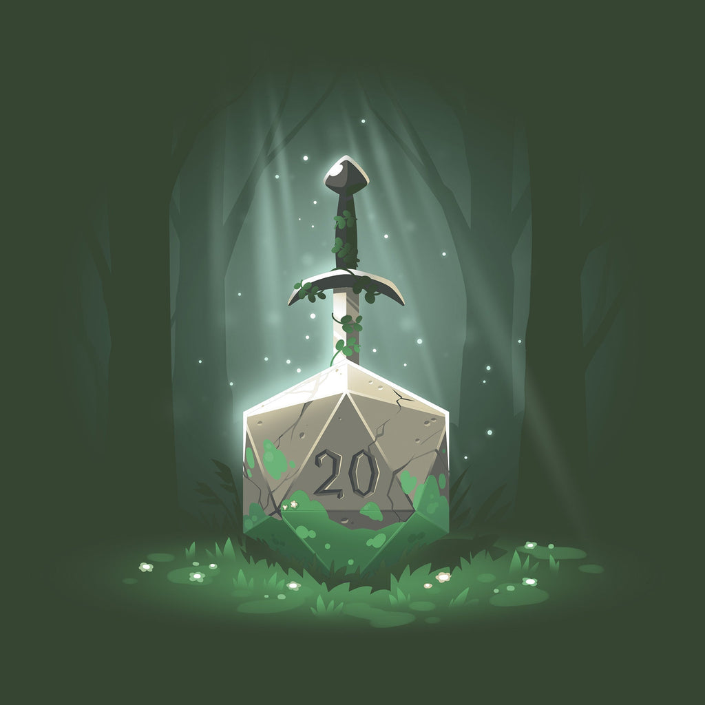 Sword in the D20 Unisex