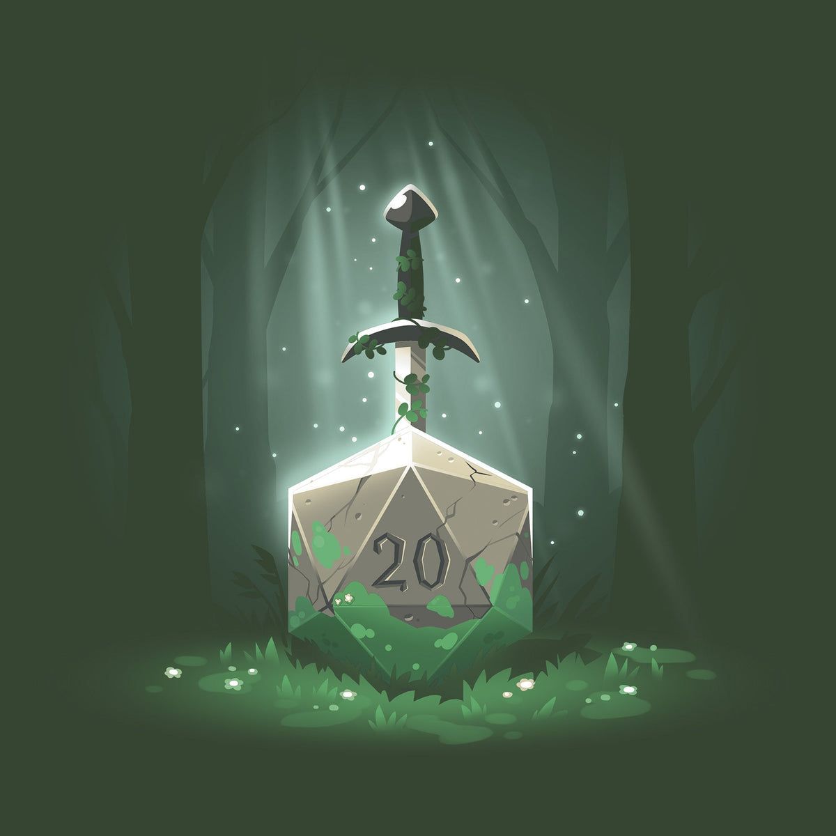 Sword in the D20 Unisex