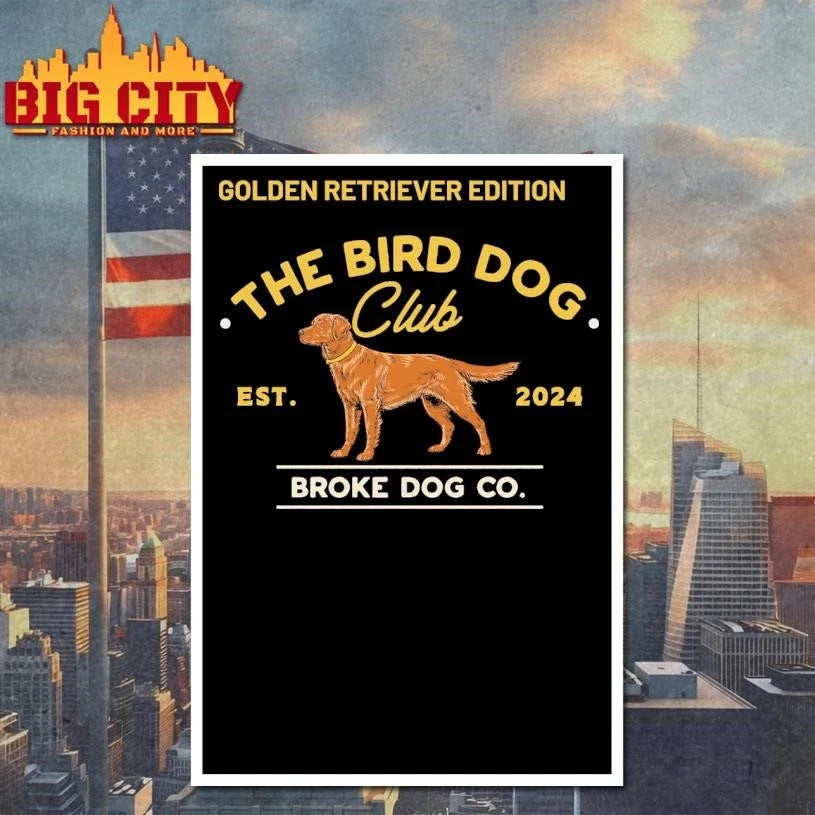 GOLDEN RETRIEVER The Bird Dog Club Shirt Unisex