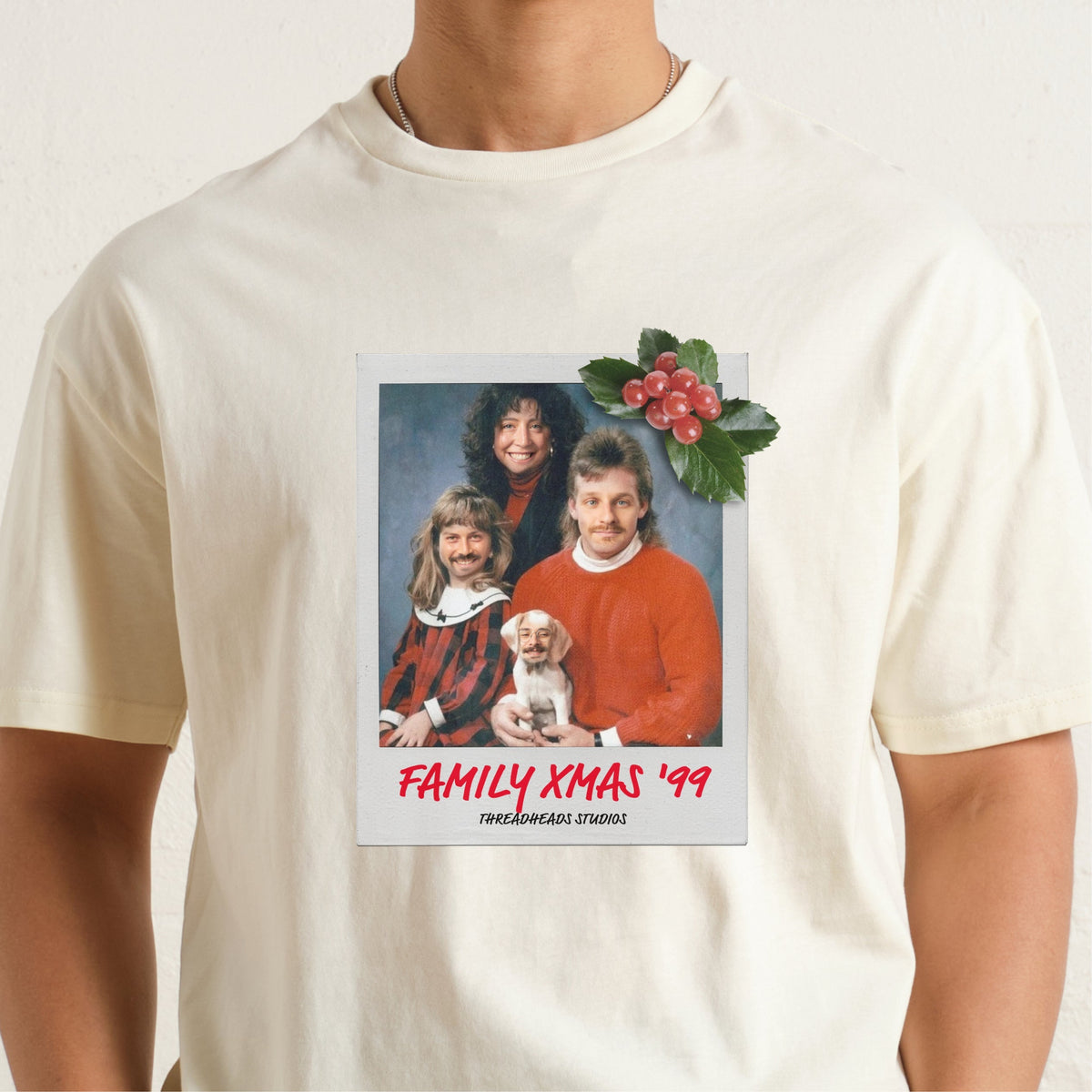 Create Your Own Custom Christmas Photo Tee Unisex