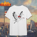 Gary Riding Crane Shirt Unisex