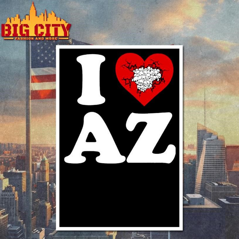 Gatecreeper I Heart AZ Shirt Unisex