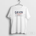 Gavin Newsom For President 2028 Save Democracy Shirt Unisex