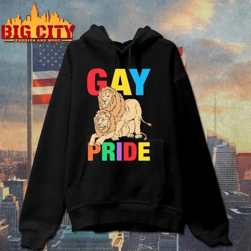 Gay Pride Shirt Lion Funny Shirt Unisex