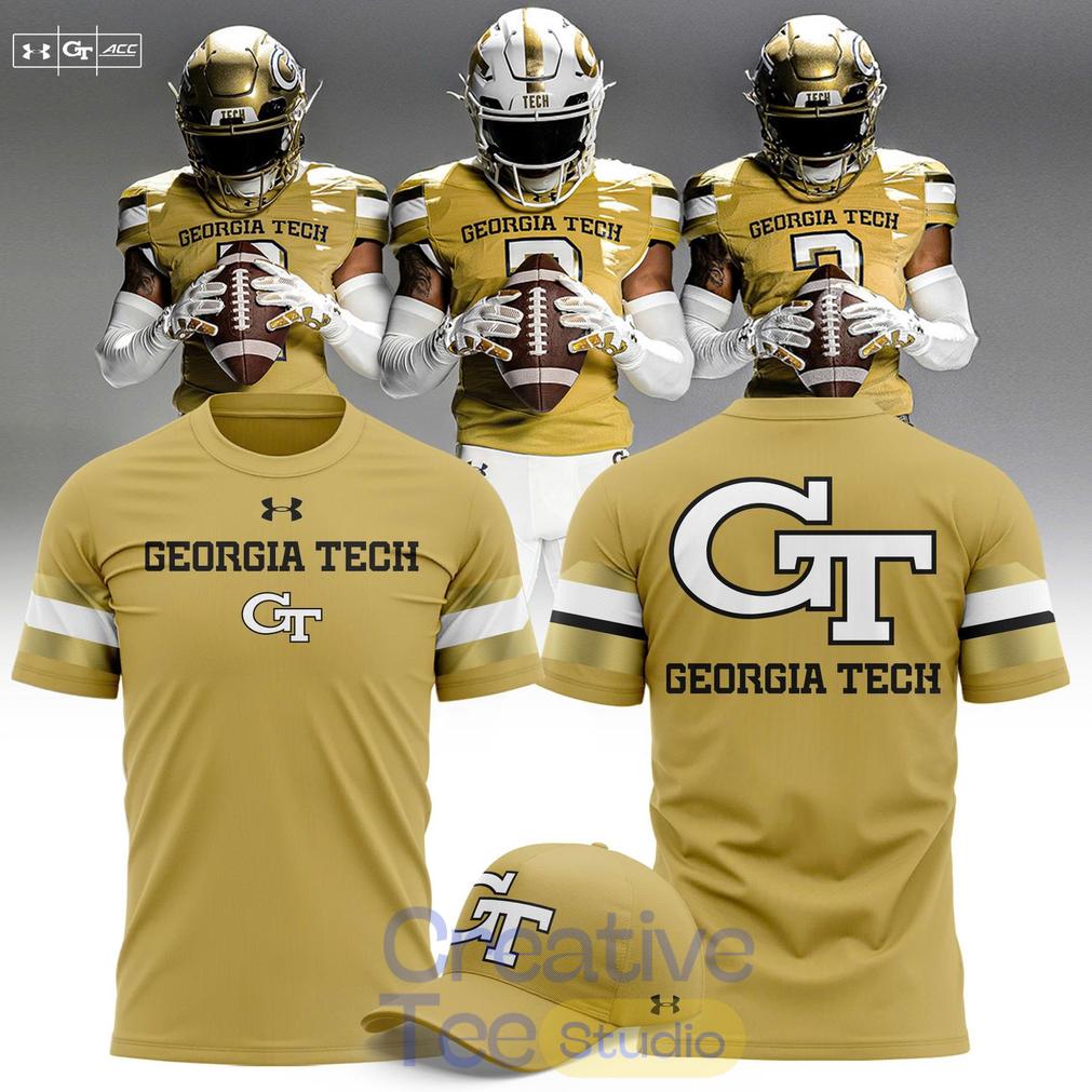 Georgia Tech Yellow Jackets 2026 New Old Gold Tee Hoodie
