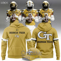 Georgia Tech Yellow Jackets 2026 New Old Gold Tee Hoodie