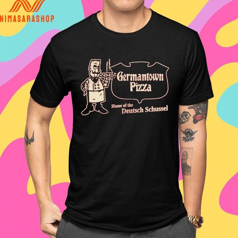 Germantown Pizza St Bernard Home Of The Deutsch Schussel Shirts