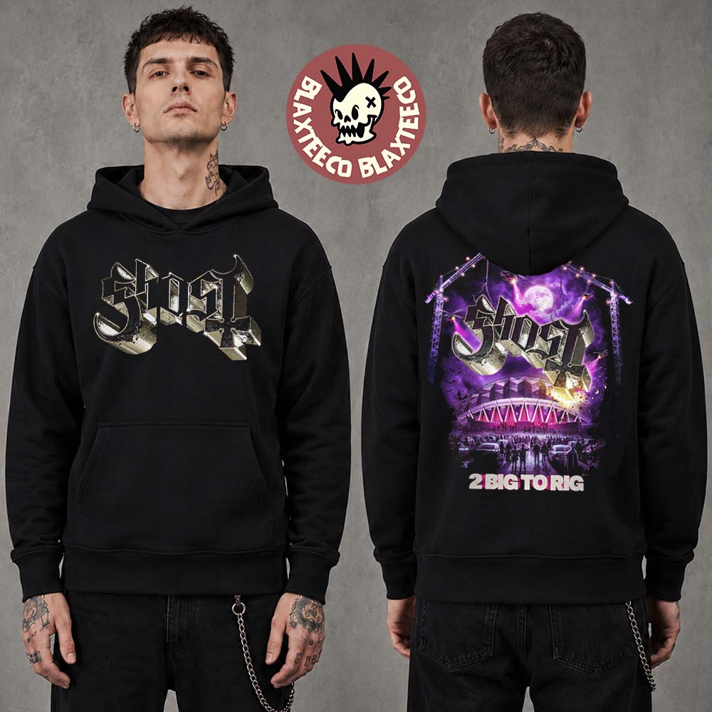 Ghost 2 Big To Rig Movie Merch Poster Hoodie
