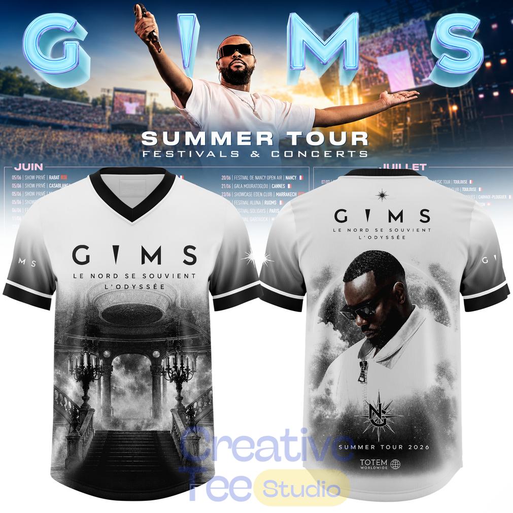 Gims Summer Tour 2026 Tour Football Jersey