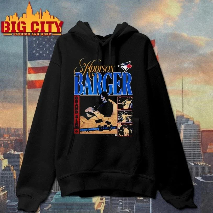 Giveaway Blue Jays Addison Barger Couch 2026 Shirt Unisex