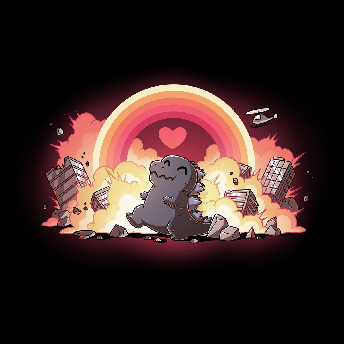 Godzilla's Happy Place Unisex