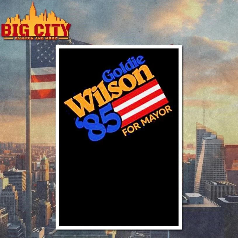 Goldie Wilson ’85 For Mayor 2026 Shirt Unisex
