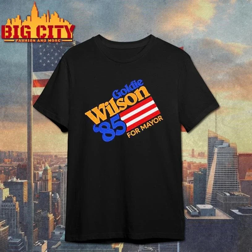 Goldie Wilson ’85 For Mayor 2026 Shirt Unisex