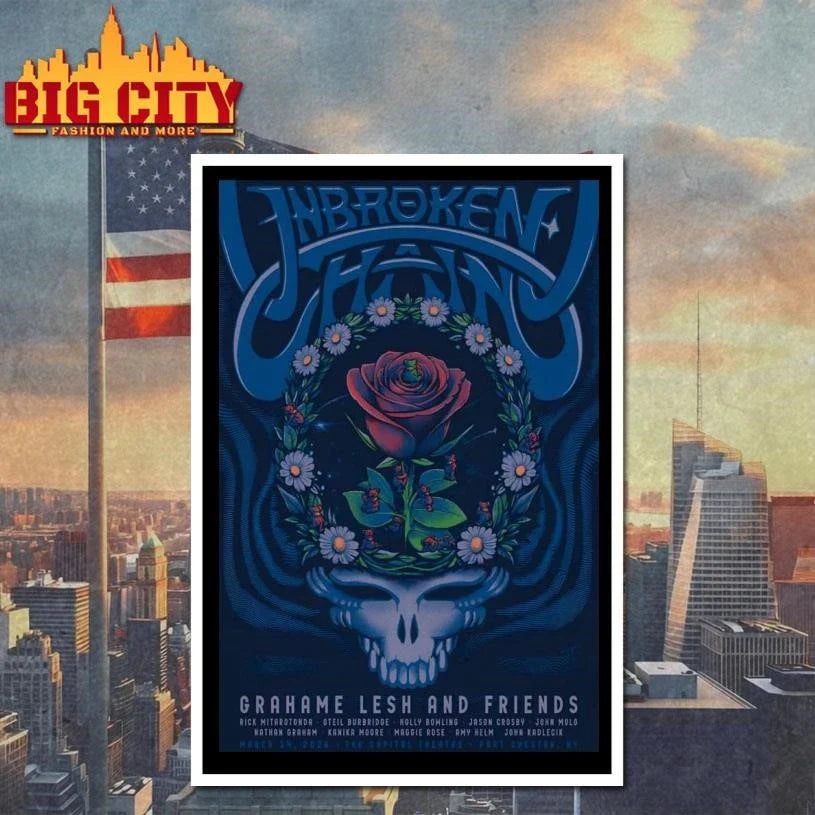 Grahame Lesh And Friends Mar 14 2026 Capitol Theatre In Port Chester NY Poster Shirt Unisex