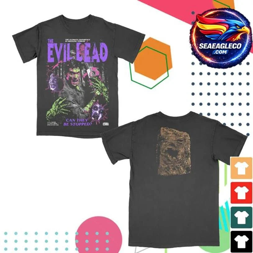 Graveyard Goods The Evil Dead 81 Deadites Two Sided Shirt Unisex