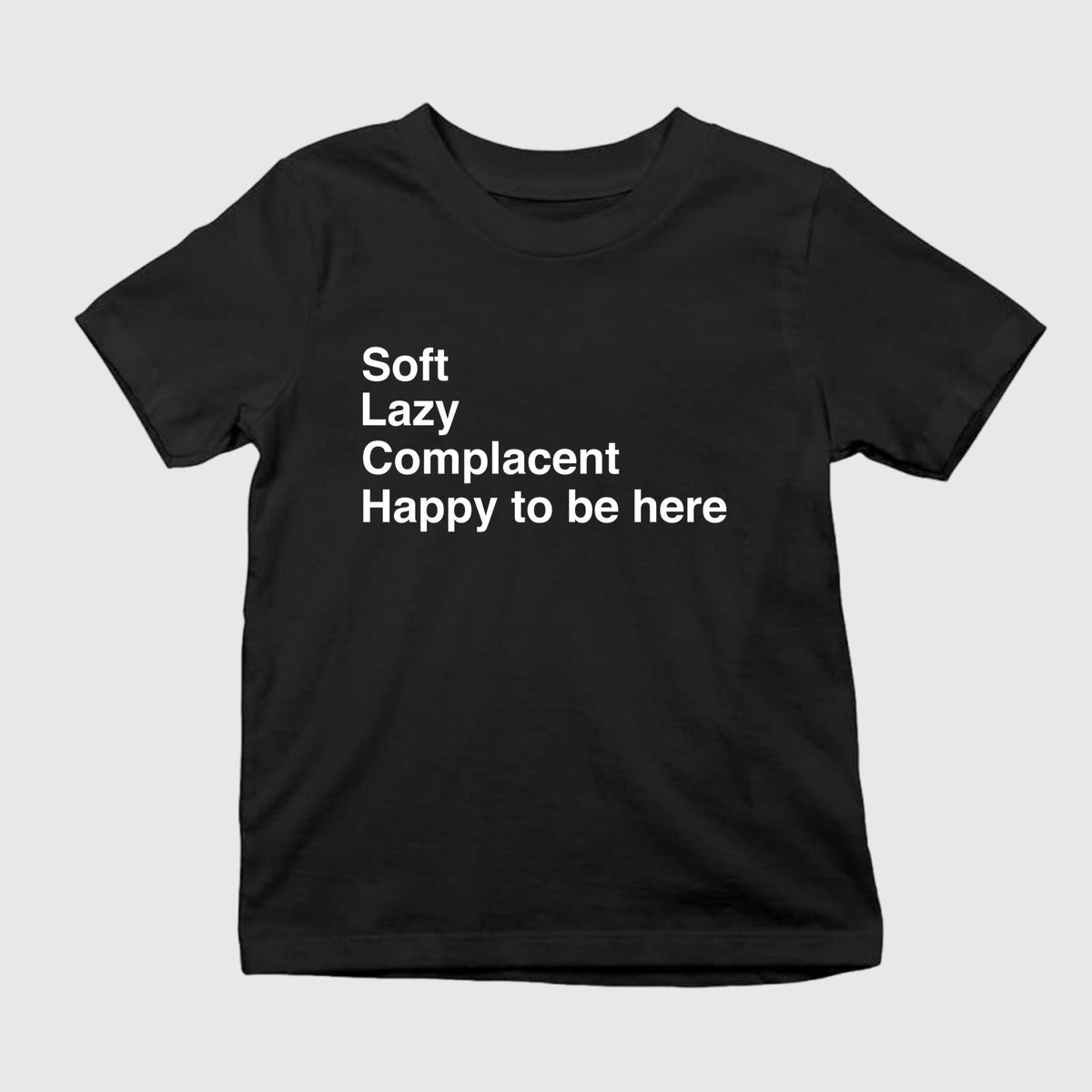 Grayson Waller Soft Lazy Complacent Happy To Be Here Shirt