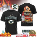 Green Bay Packers x Budweiser 150 Years King of Beers Gameday Two Sided Shirt Unisex