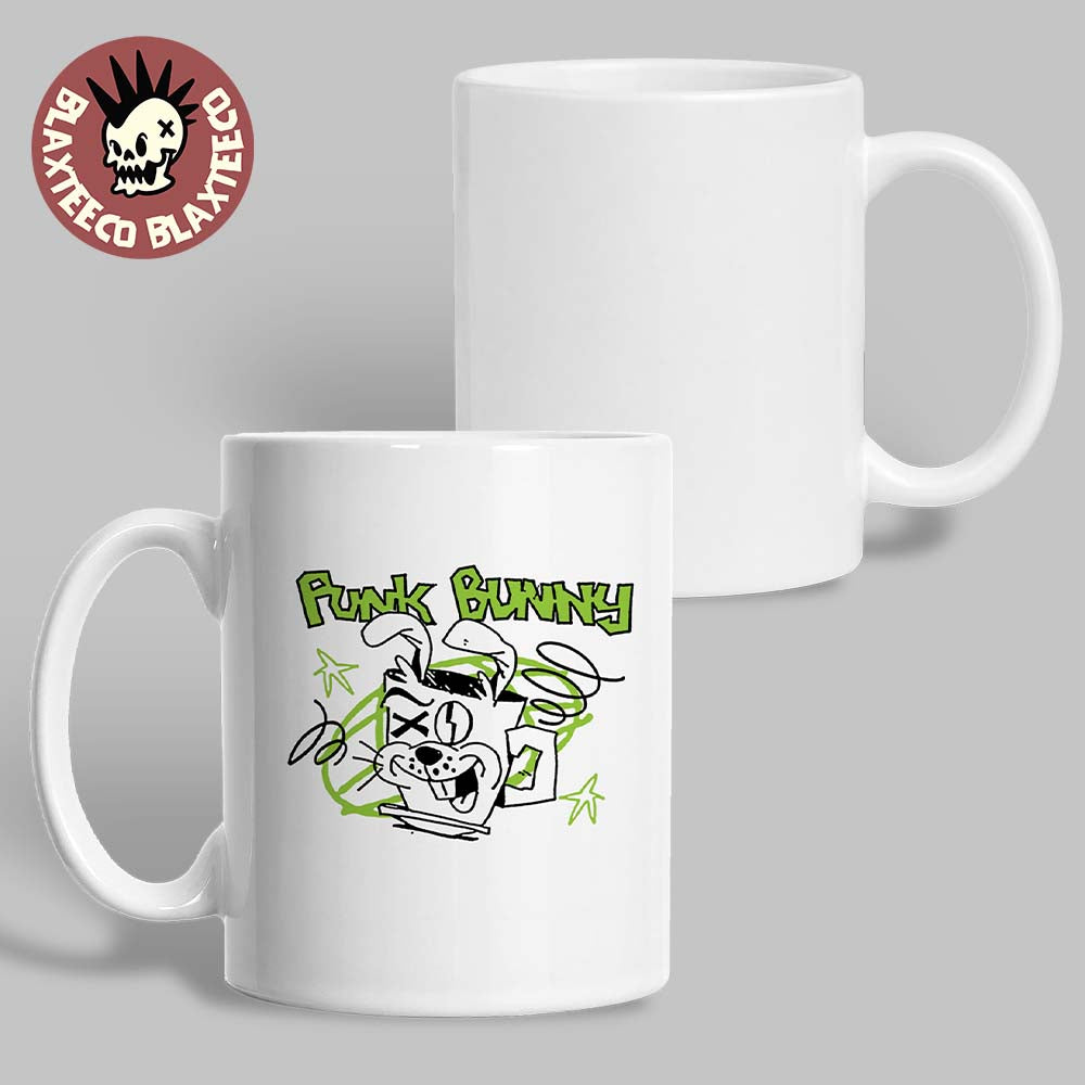 Green Day Punk Bunny Coffee Mug