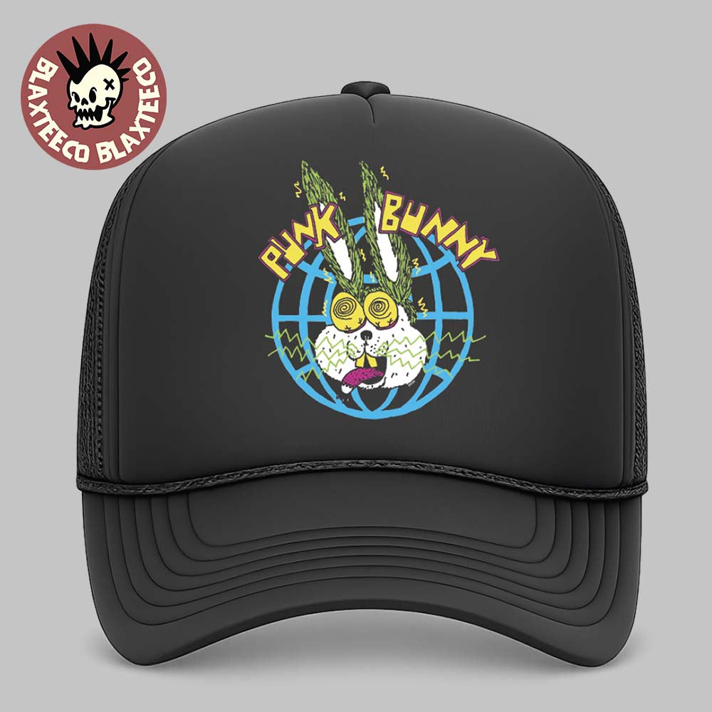 Green Day Punk Bunny Trucker Hat