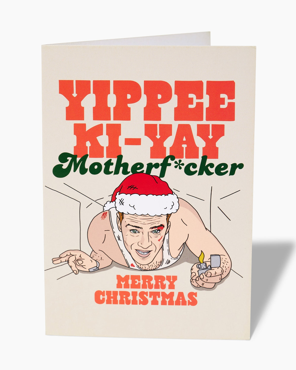 Yippe Ki Yay Motherfucker Greeting Card Unisex
