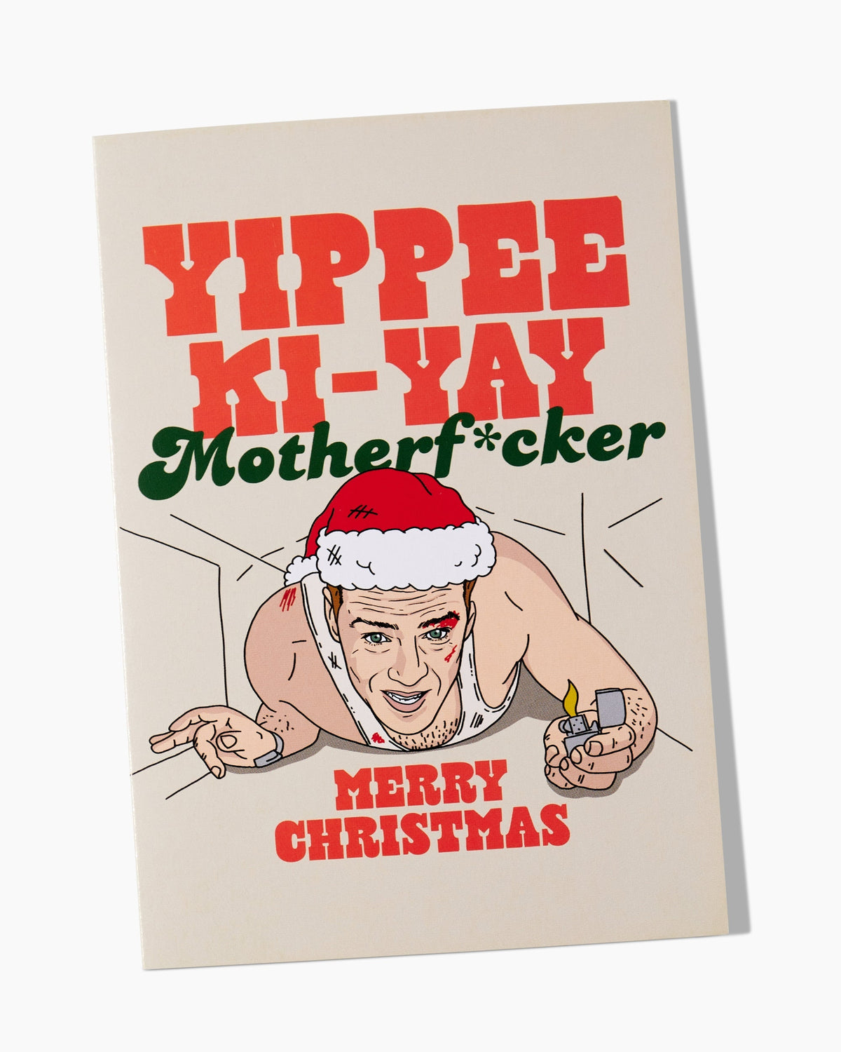 Yippe Ki Yay Motherfucker Greeting Card Unisex