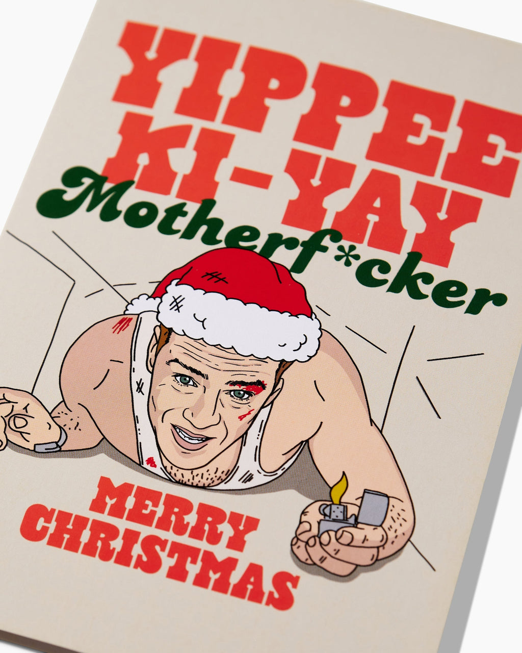 Yippe Ki Yay Motherfucker Greeting Card Unisex