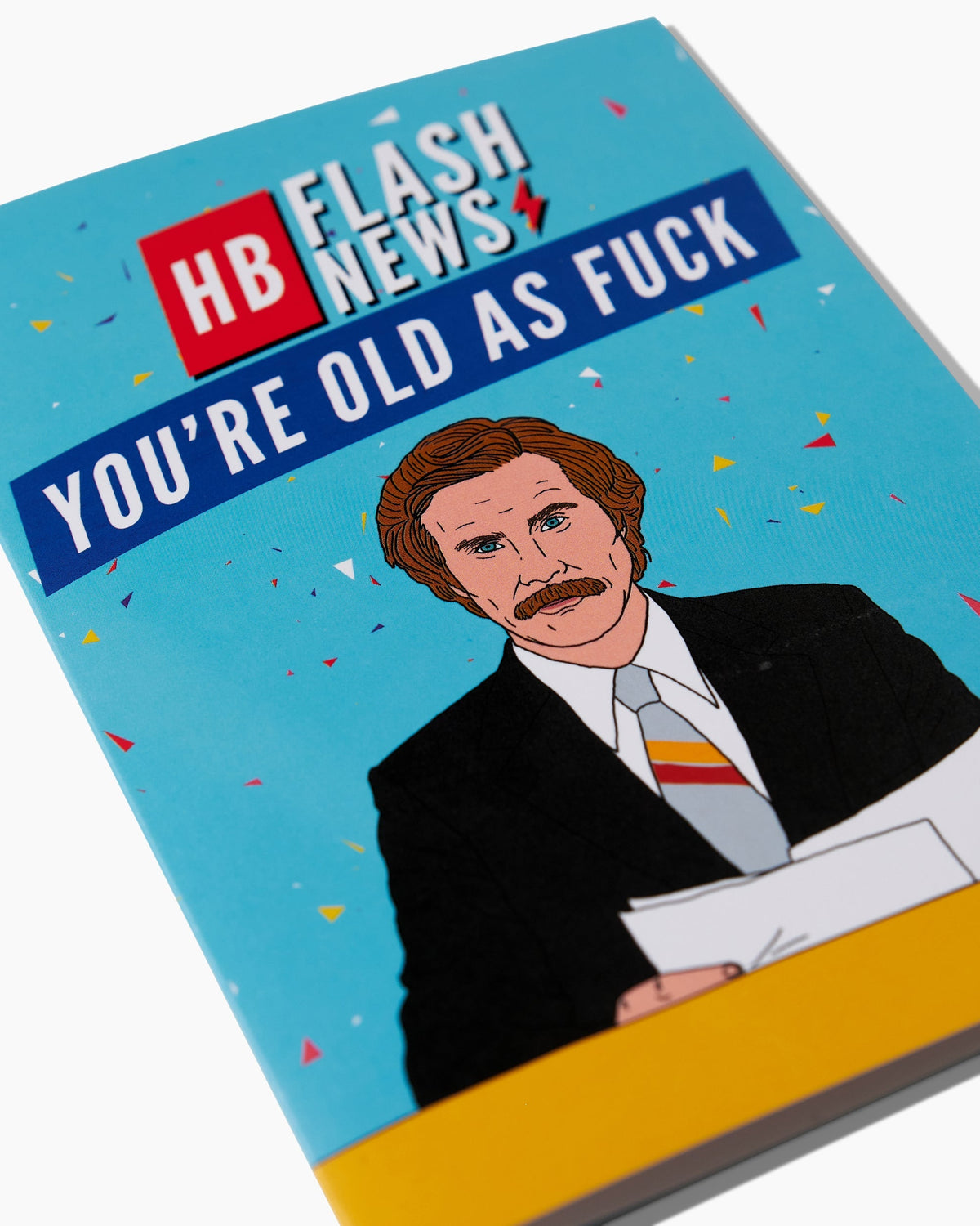 Newsflash! Greeting Card Unisex