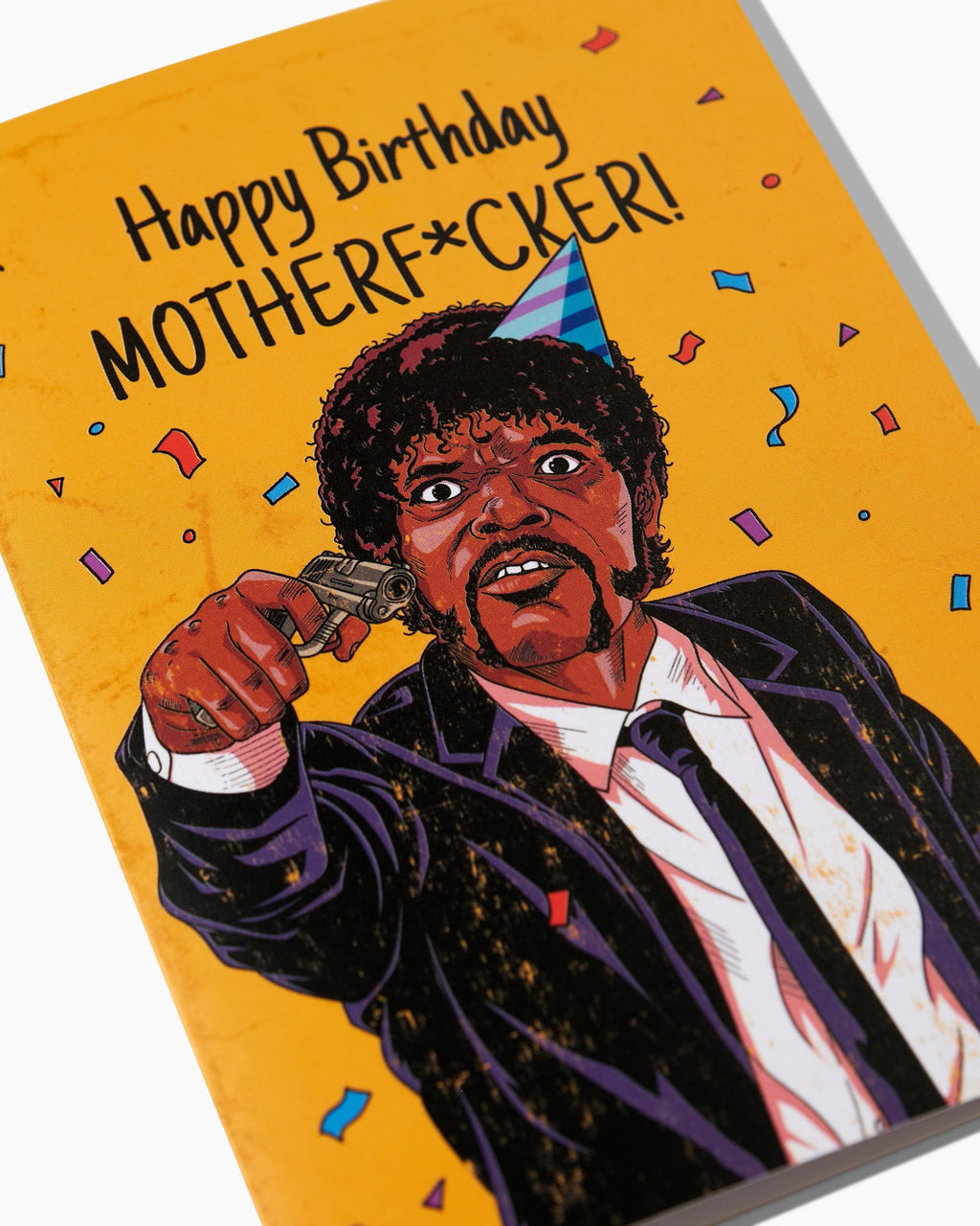 Happy Birthday Motherfucker Greeting Card Unisex