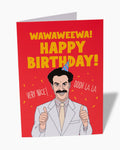 Waweewa Happy Birthday Greeting Card Unisex
