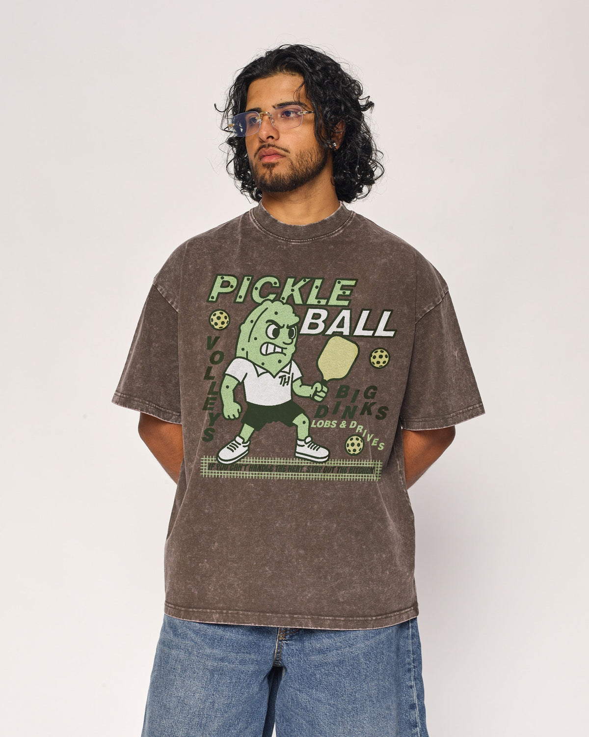 Pickleball Oversized Tee Unisex