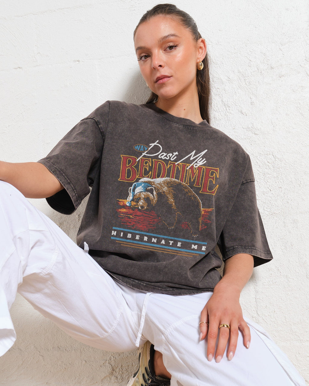 Way Past My Bedtime Oversized Tee Unisex