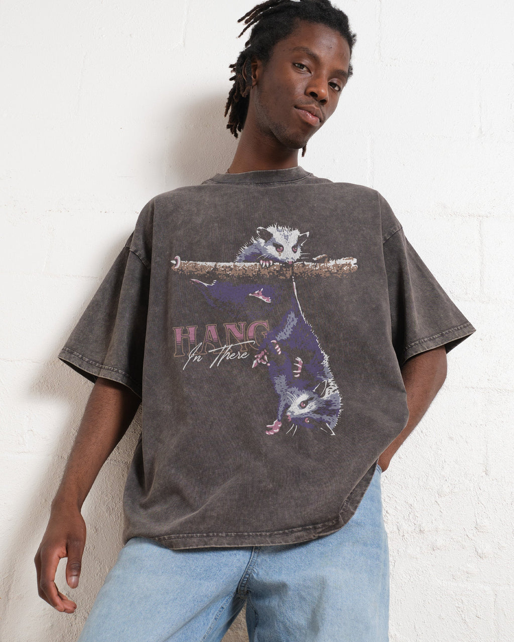 Hang in There Oversized Tee Unisex