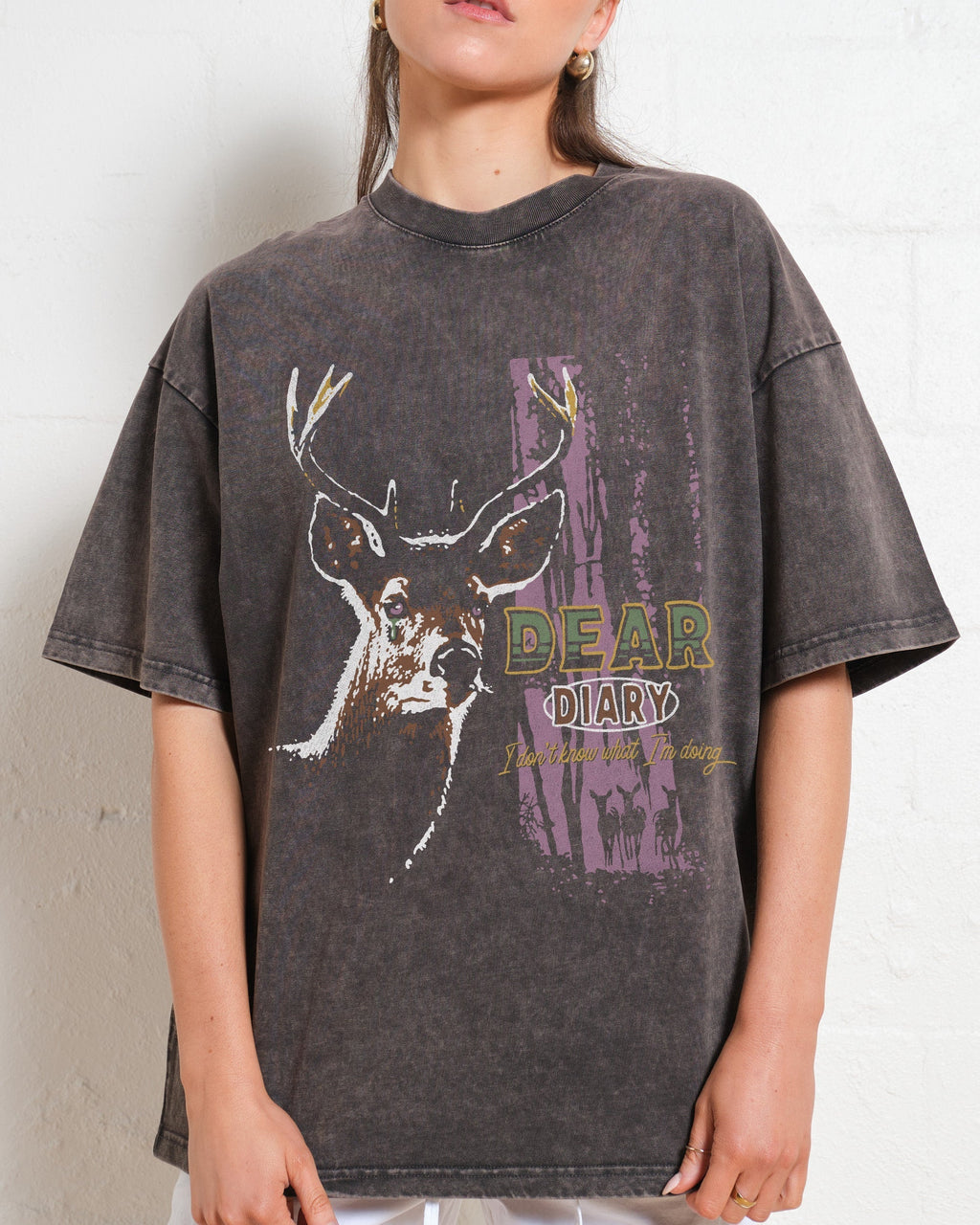 Dear Diary Oversized Tee Unisex