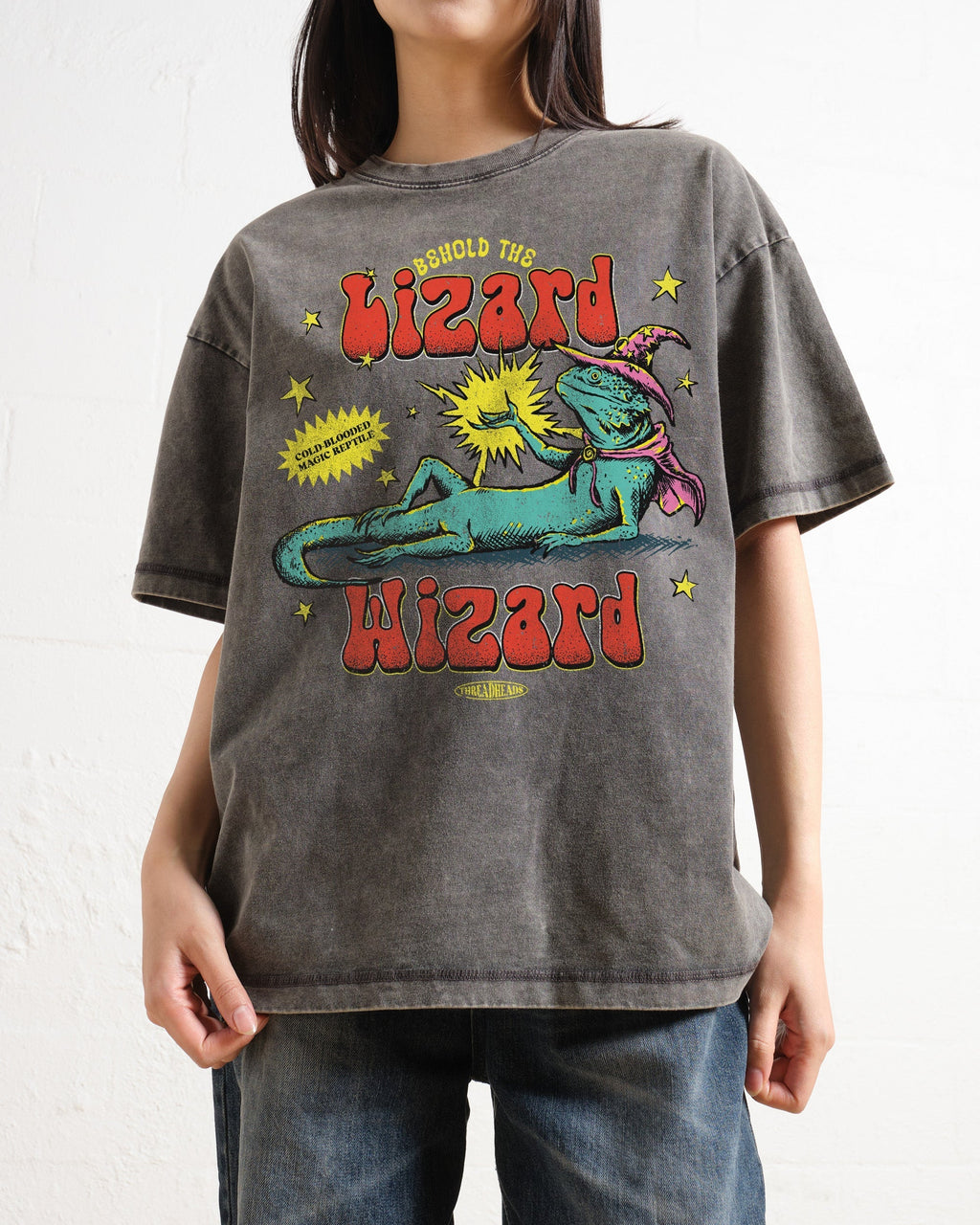 Lizard Wizard Oversized Tee Unisex
