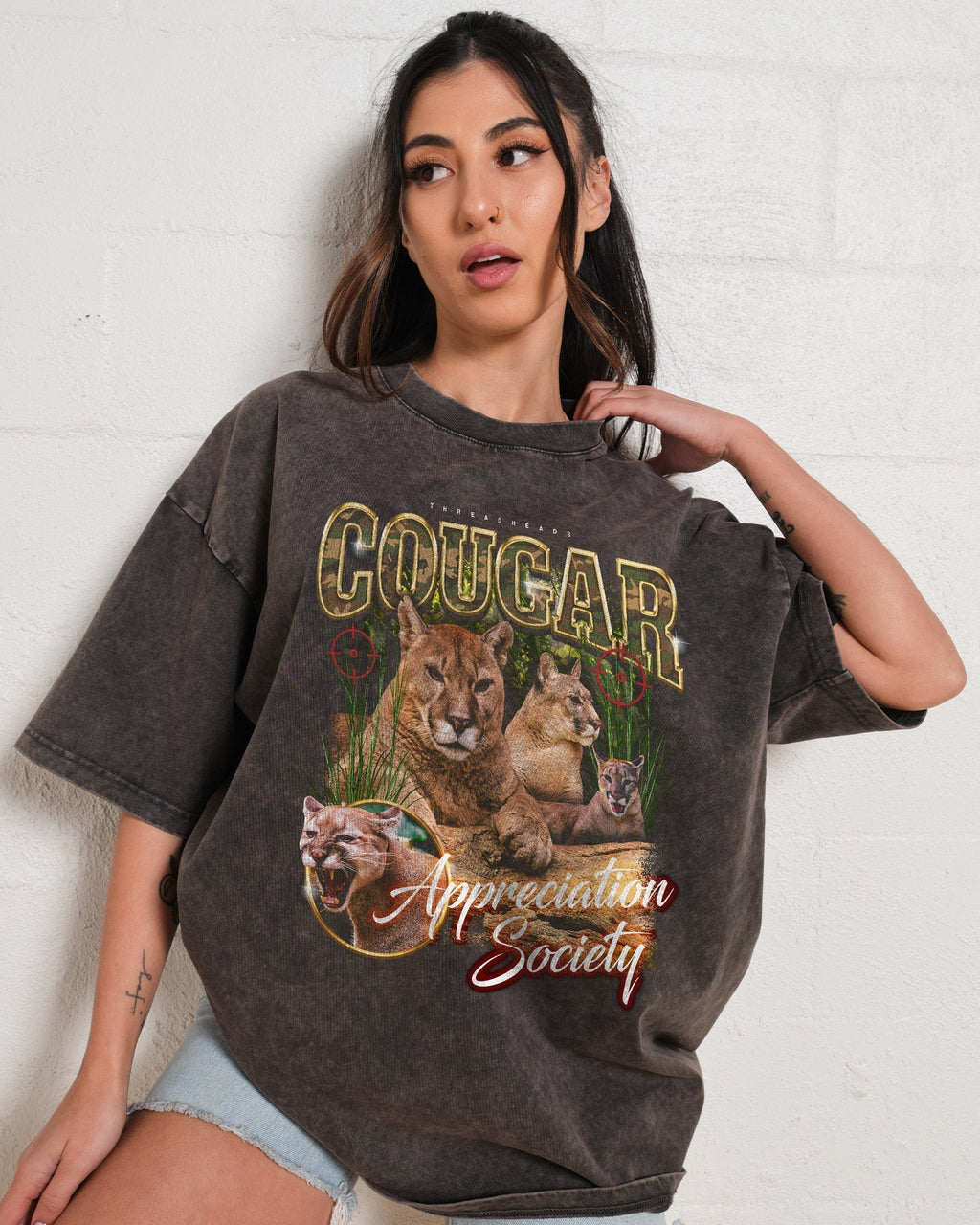Cougar Appreciation Society Oversized Tee Unisex