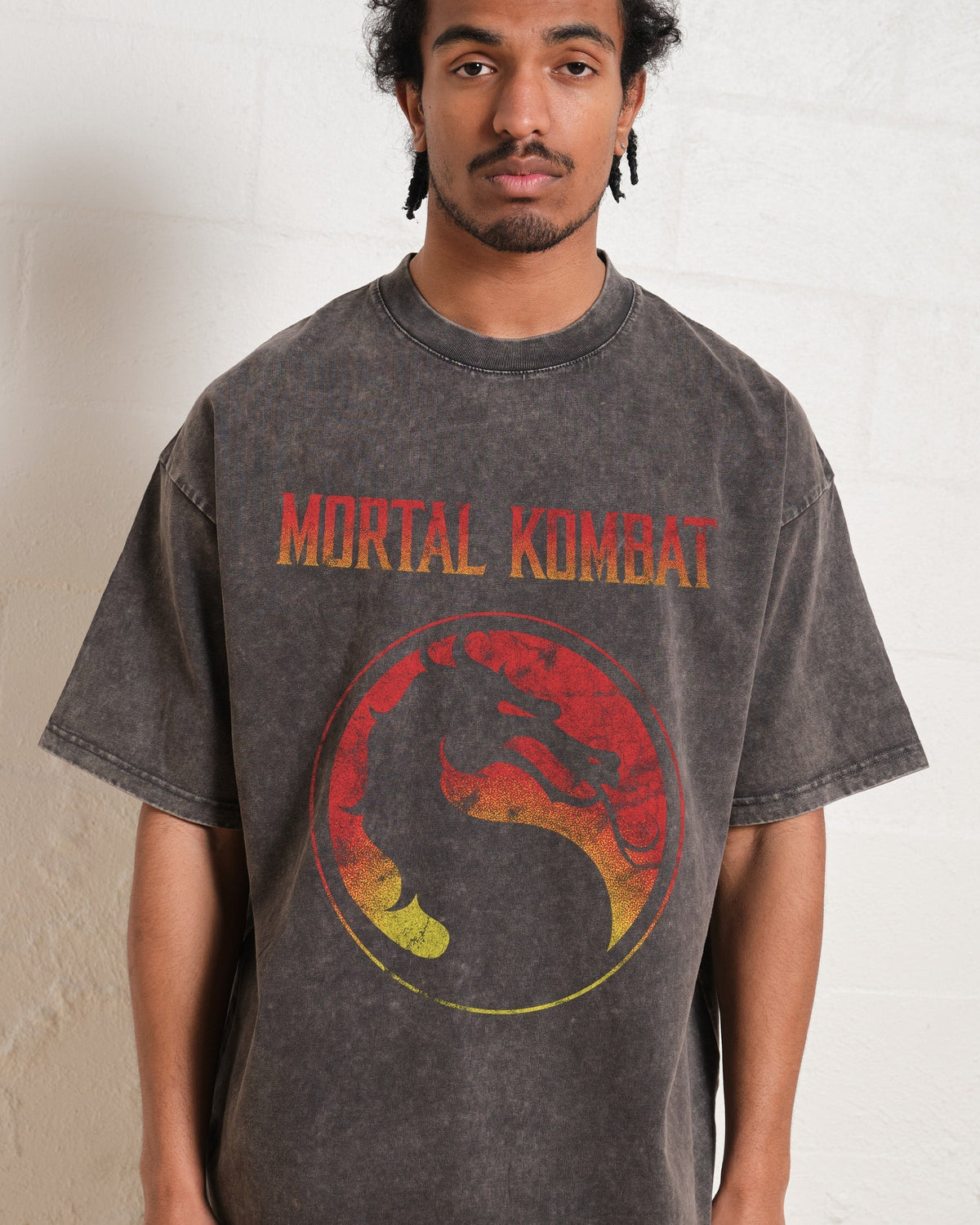 Mortal Kombat Logo Oversized Tee Unisex