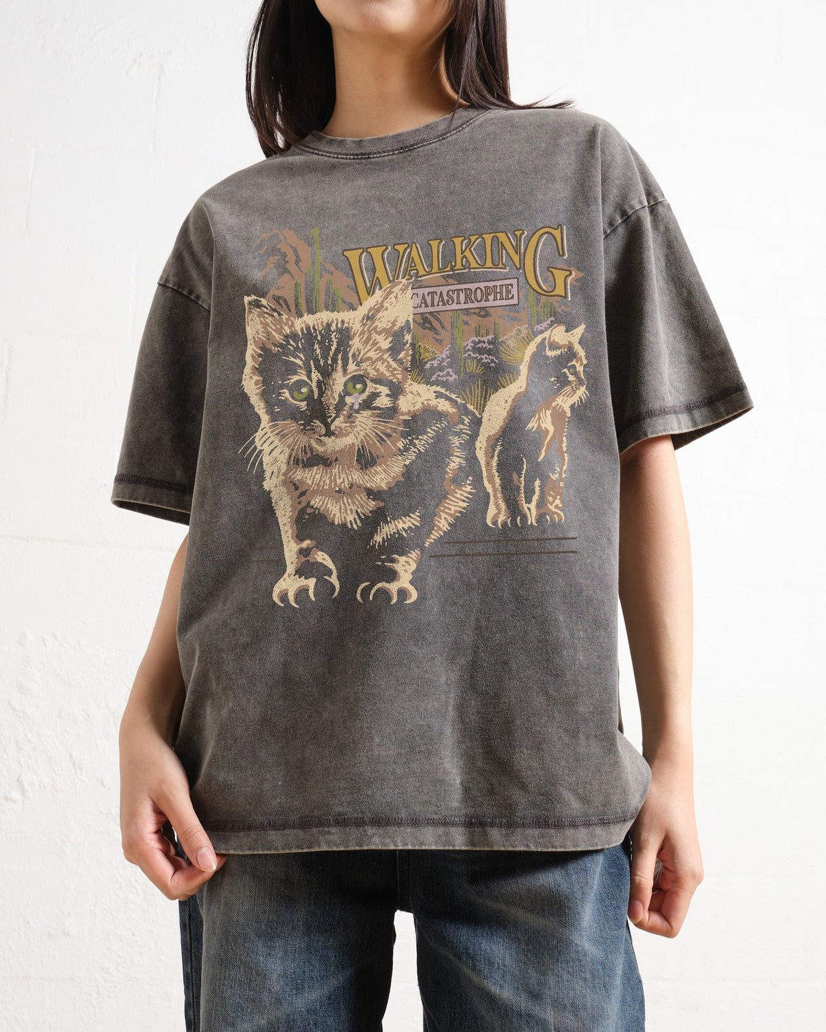 Walking Catastrophe Oversized Tee Unisex