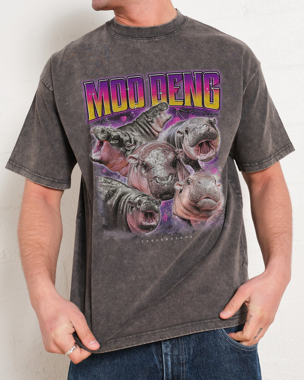 Moo Deng Oversized Tee Unisex