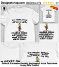 Grinch I’m never lonely because I have four men in my life shirt