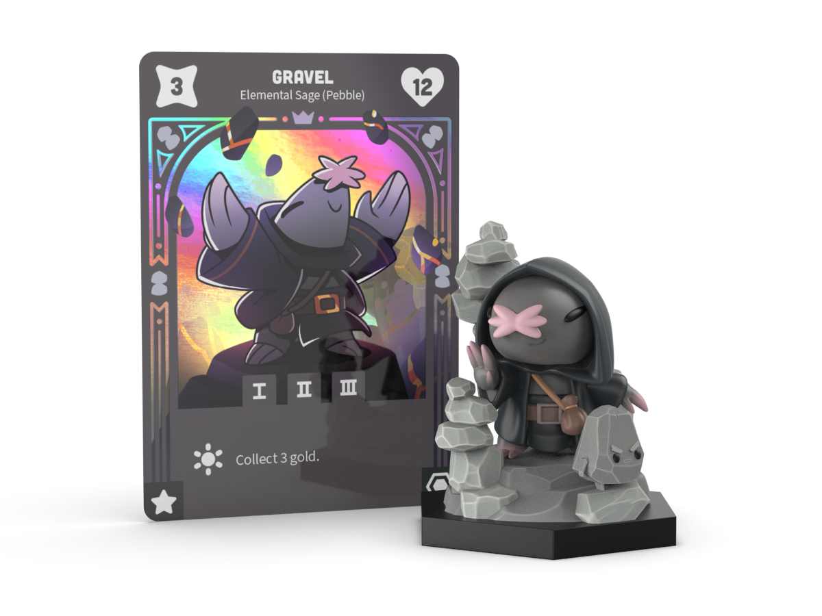 Command of Nature: Gravel the Pebble Sage Vinyl Figure Unisex