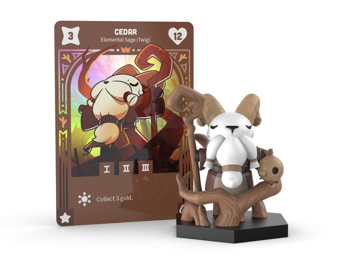 Command of Nature: Cedar the Twig Sage Vinyl Figure Unisex
