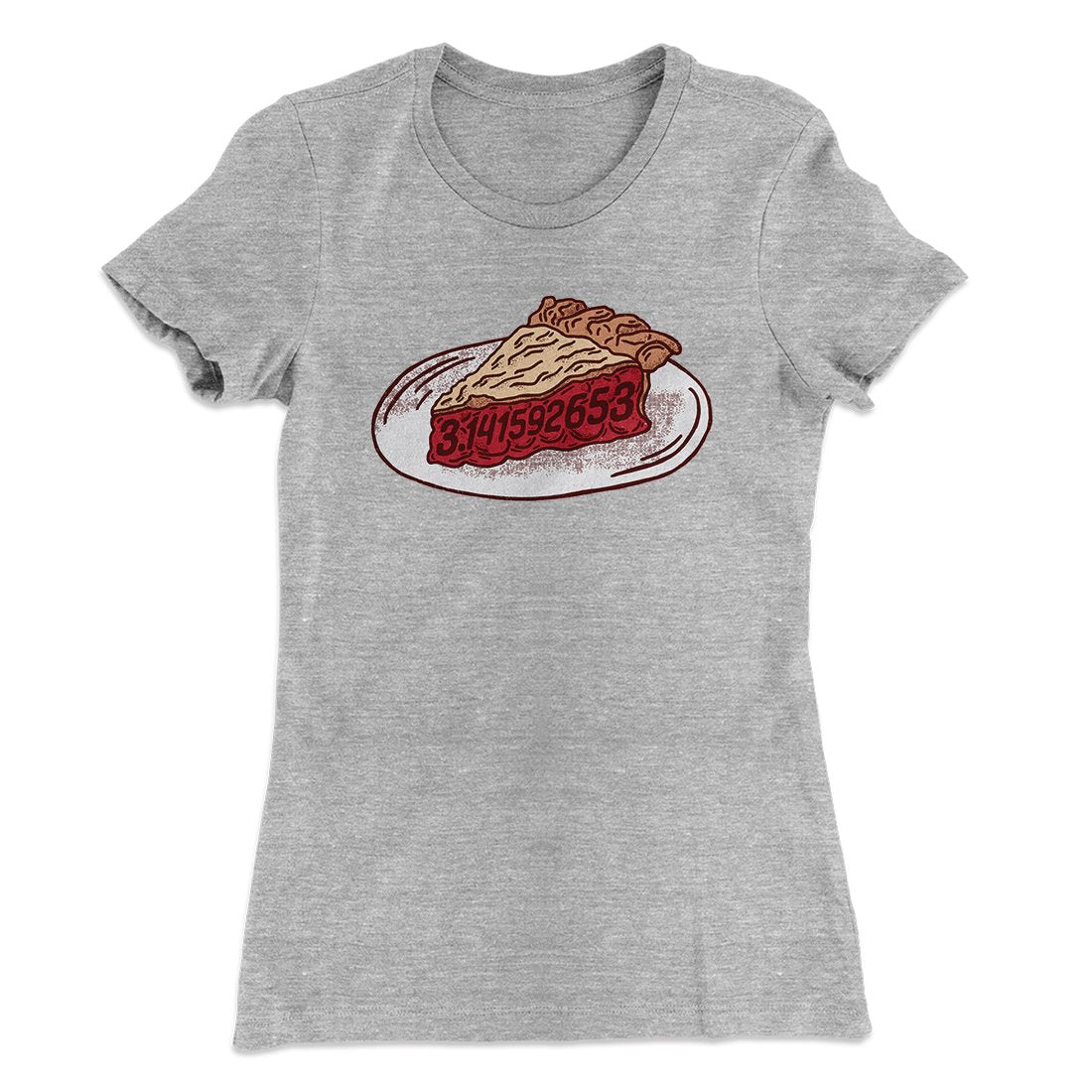 Slice of Pi Women's T-Shirt Hoodie, Sweatshirt | Teenookco.com (Image 2)