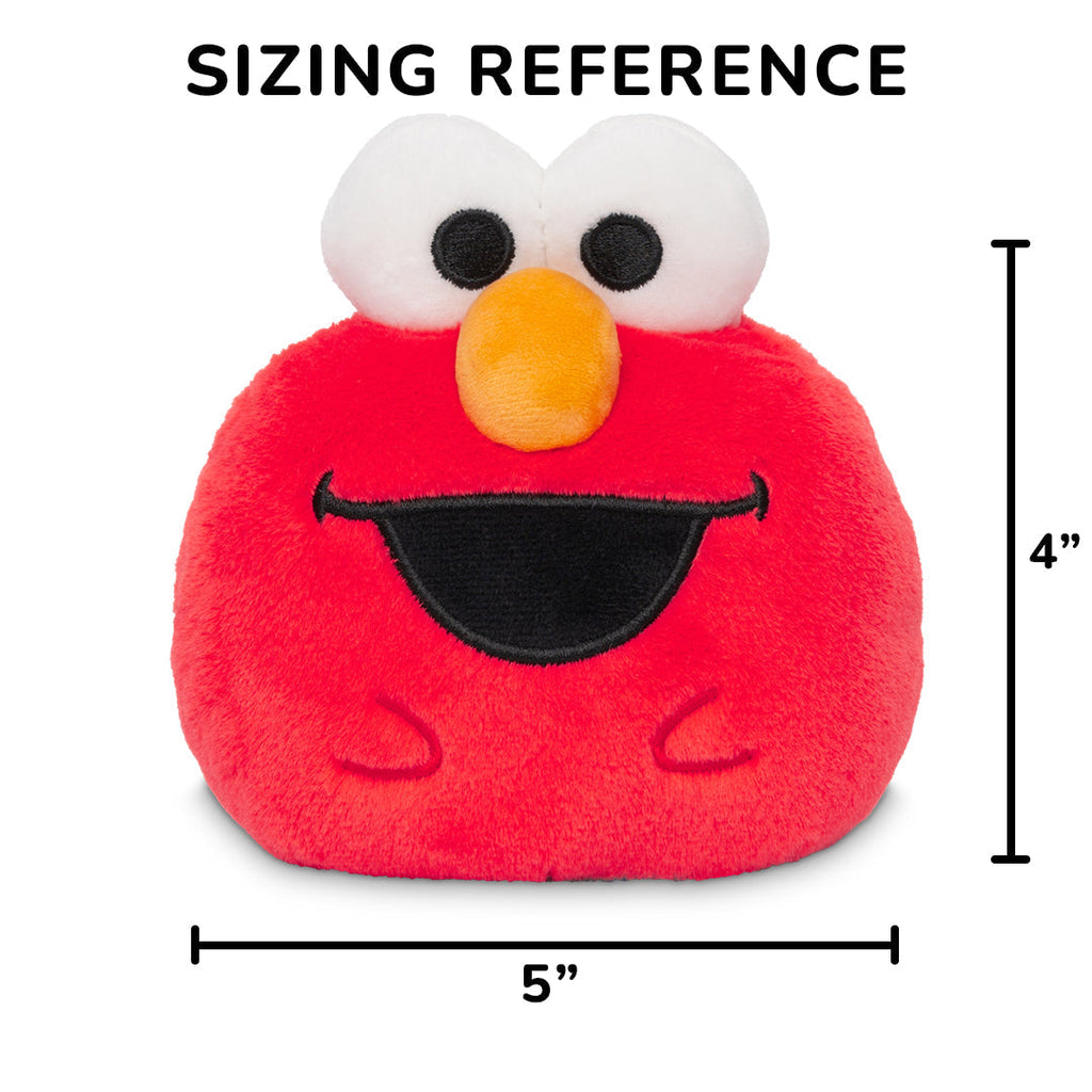 Elmo & Cookie Monster 4" Reversible Plushie Unisex